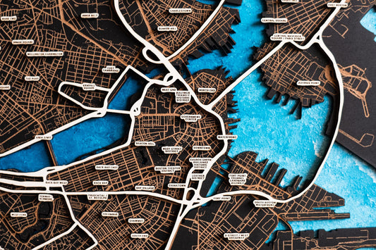 Mapa en madera grabado a laser de cualquier ciudad o pueblo del mundo. Mapa madera personalizado corte laser. Decoración mapas