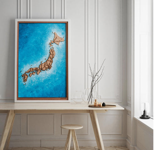 Mapa cortado a laser en madera de Winnipeg o personalizado o pueblo del mundo. Mapa retro vintage de madera pintado a mano. Decoración mapas