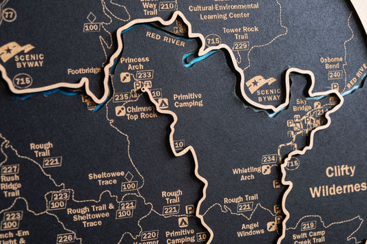 Mapa circular de madera cortado a laser de una ciudad personalizada. Arte mapa en madera. Mapa grabado laser. Decoración con mapas.